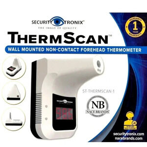 ThermScan Non-Contact Forehead Thermometer - Wall Mounted. NEW in box opened